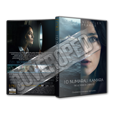 10 Numaralı Kamara - The Woman in Cabin 10 - 2025 Türkçe Dvd Cover Tasarımı